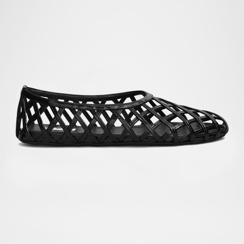 Cage Ballet Flats