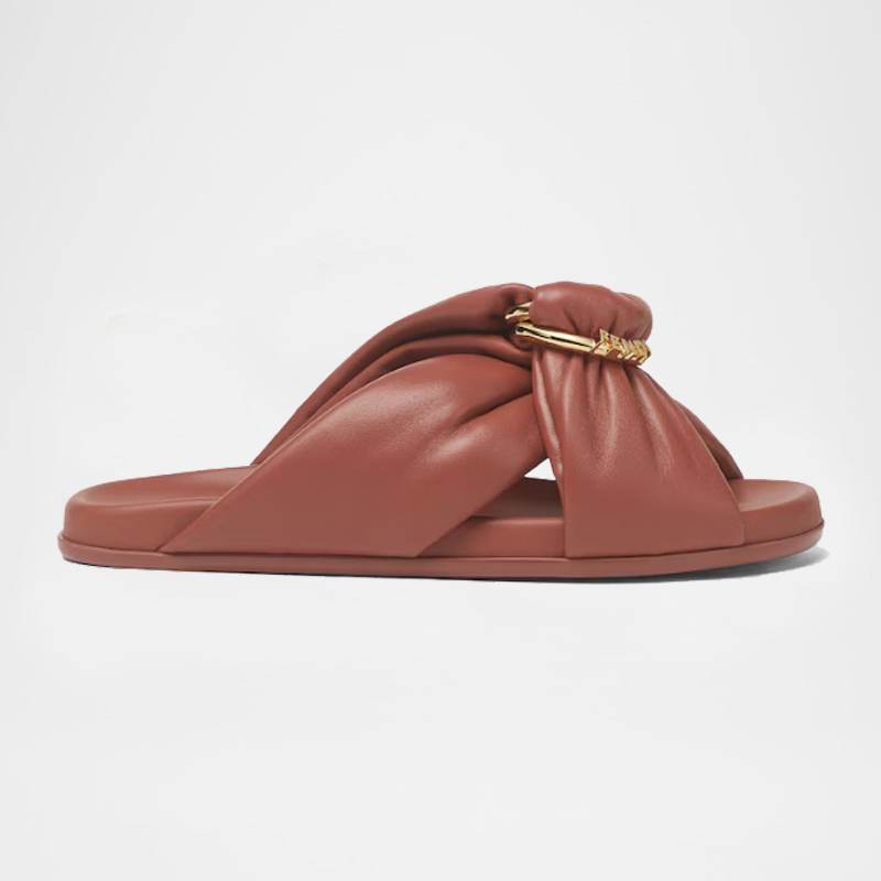 Feel Sienna Leather Slides