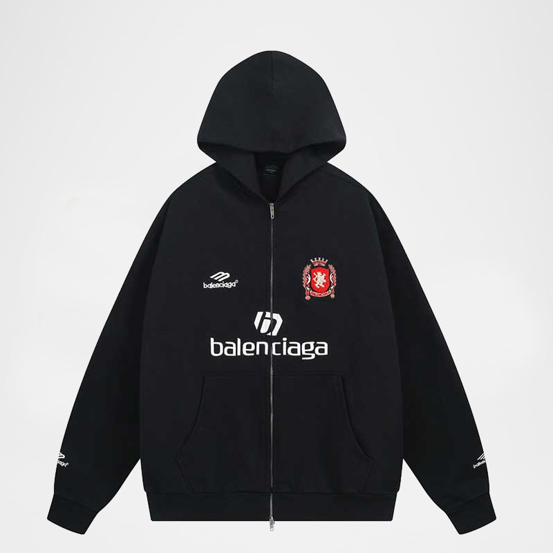 Zipper Hooded Sweatshirts