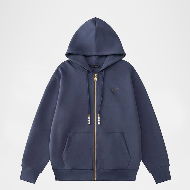 Zipper Hooded Sweatshirts