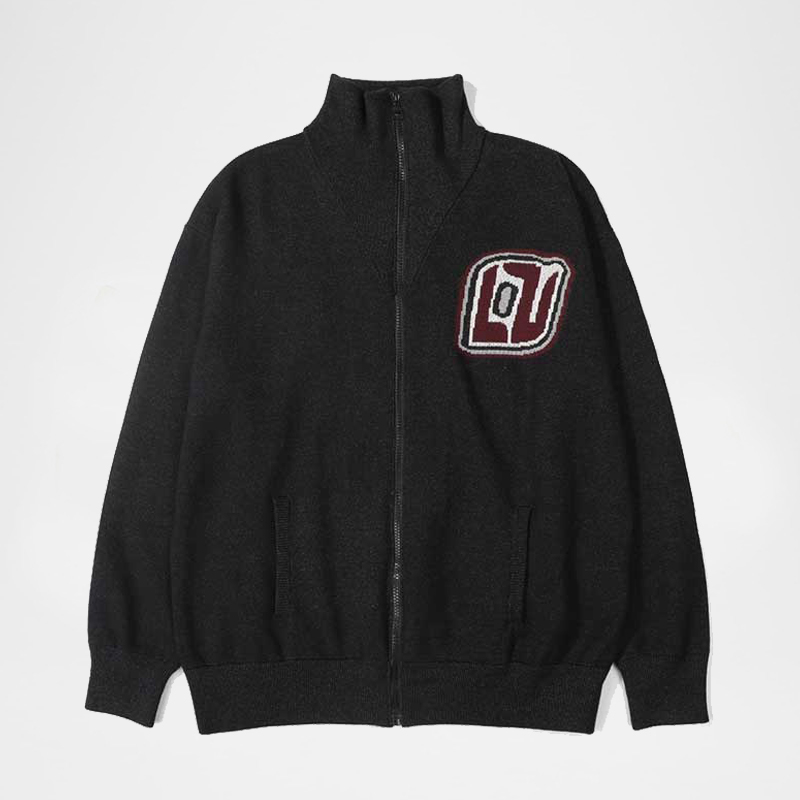 Zipper Knit Sweaters