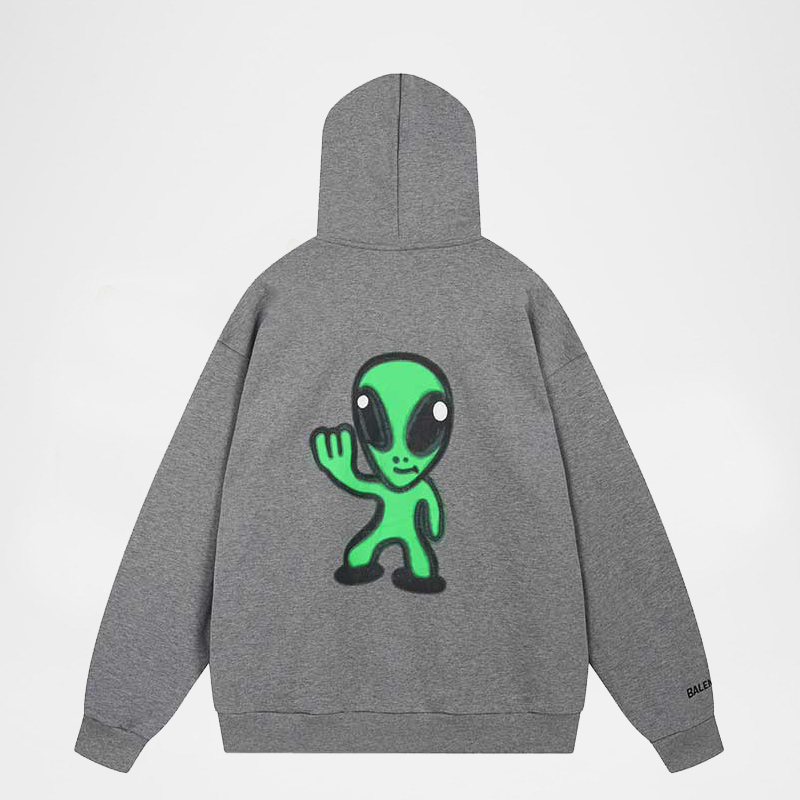 Zipper Hooded Sweatshirts