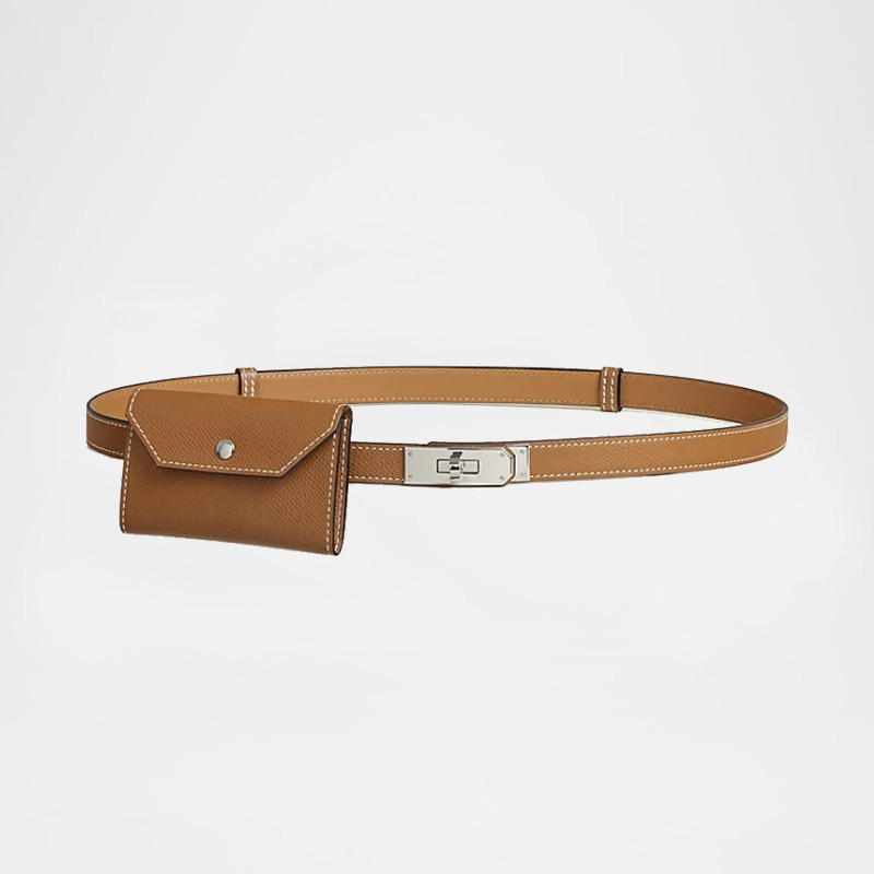 Kelly Pocket 18 Leather Belt