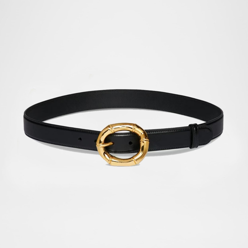 GG Bambu Leather Belt